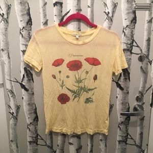 poppy flower t shirt ❤️
